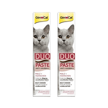 GimCat 2x50 gr Anti Hairball Duo Paste Tavuklu Malt Kedi Macunu