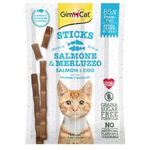 GimCat 4'lü 20 gr Stick Somon Morina Kedi Ödül Çubukları