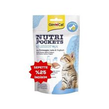 GimCat 60 gr Nutripockets Mix Yavru Kedi Ödülü