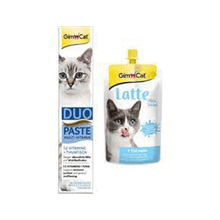 GimCat Duo Paste 50 gr 12 Vitaminli Kedi Macunu+200 ml Milk Latte Calcium Sıvı Kedi Sütü