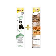 GimCat Gastro Paste 50 gr Kedi Macunu + Duo Paste Peynirli 50 gr Kedi Macunu