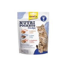 Gimcat Nutri Pockets Balık Mix Taurine Yetişkin 150 gr Kedi Ödül Maması