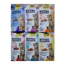 GimCat Nutri Pockets Karışık 6x60 gr Kedi Ödül Maması