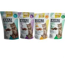 GimCat Nutripockets 4 Çeşit 60 gr Kedi Ödülü