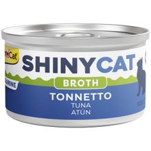 GimCat Shinycat Broth 70 gr Sos İçinde Ton Balıklı Kedi Konservesi