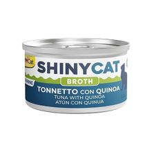 GimCat Shinycat Broth Kinoalı Ton Balığı 70 gr Kedi Konservesi