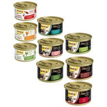 GimCat ShinyCat Karışık Konserve 9x70 gr Kedi Maması