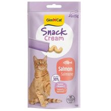 GimCat Snack Cream Somonlu 6x15 gr Ek Besin Kedi Ödülü
