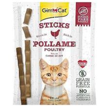 GimCat Sticks Kuzu ve Tavuklu Tahılsız 6x4 Adet Kedi Ödül Maması