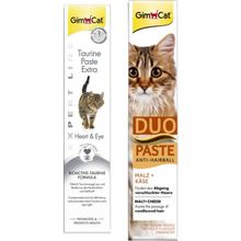 GimCat Taurine Paste 50 gr + GimCat 50 gr Duo Paste Peynirli Anti-Hairball Malt