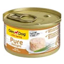 Gimdog 85 gr Pure Delight Tavuklu Konserve Yetişkin Köpek Maması