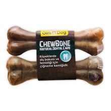 Gimdog Mordimi Natural 14 cm 2 Adet Press Kemik