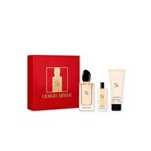 Giorgio Armani Si EDP 100 ml Kadın Parfüm + Si EDP 15 ml Kadın Parfüm + Si 75 ml Vücut Losyonu Set
