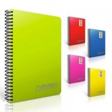 Gıpta 1339 Chromo Spiralli Pp Kapak A4 80 Yaprak Çizgisiz Defter