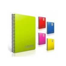 Gıpta 1340 Chromo Spiralli PP Kapak A4 120 Yaprak Çizgili Defter