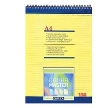 Gipta 1372 Color Master A4 Spiralli Karton Kapak 100 Yaprak Çizgili Bloknot
