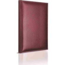 Gıpta 1607 14x20 160 Yaprak Kareli İplik Dikişli Deri Kapak Modelist Defter