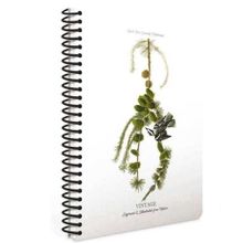 Gıpta 17x24 120 Yaprak Vintage Spiralli Sert Kapaklı Çizgili Defter