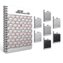 Gıpta 189690 Defter A4 Beat Spiralli Karton 80 Yaprak Çizgili Defter