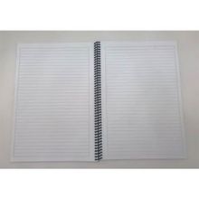 Gıpta 4175 Eco Spiralli Pp. Kapak A4 60 Yp. Çizgili Kırmızı Defter