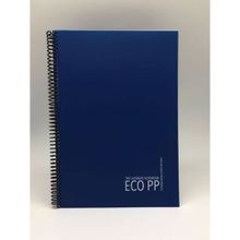 Gıpta 4176 Eco Sipiralli Pp. Kapak A4 60 Yp. Kareli Lacivert Defter