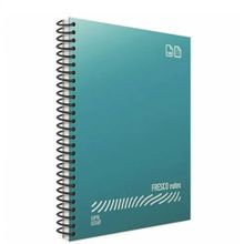 Gıpta 4936 Fresco Spiralli Plastik Kapak A4 96 YP Kareli Defter