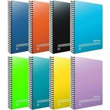 Gıpta 6398 Eko A5 Spiralli PP Kapak 100 Yaprak Çizgili Defter