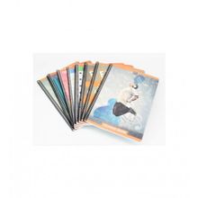 Gıpta A4 120 YP Kareli Orange Book Spiralli Offset Plastik Defter