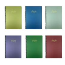 Gıpta A4 Metal Notes Pp Kapak Spiralli 100 Yaprak Çizgili 6'lı Defter