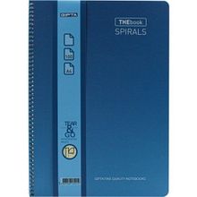 Gıpta A4 Thebook Sprirals Spiralli Sert Kapak Çizgisiz 100 Yaprak Defter