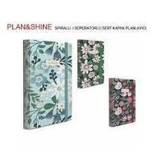 Gıpta A5 120 Yaprak Planner Shine Sert Kapak Spiralli Defter