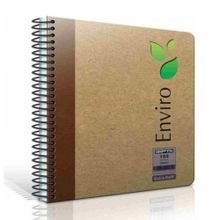 Gıpta A6 80 Yaprak Çizgili Envıro Spiralli Kraft Sert Kapak Defter