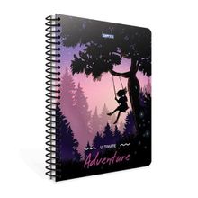Gıpta Adventure Spiralli Dağcı Karton Kapak 80 Yaprak A4 Kareli Defter