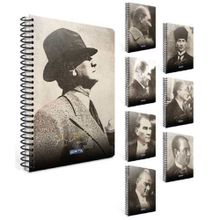 Gıpta Atatürk Sp. Sert A4 100 Yaprak Çizgili Defter