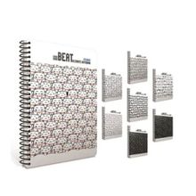 Gıpta Beat 4224 A4 Spiralli Karton Kapak 100 Yaprak Kareli 4'lü Defter
