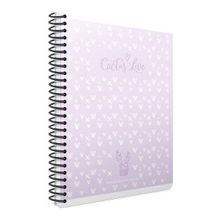 Gıpta Cactus Love Spiralli Ofset Plastik Kapak 80 Yaprak Çizgili 17 x 24 cm Defter
