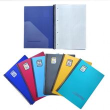 Gıpta Chromo 60 Yaprak A4 Spiralli Pp. Kapak Kareli 6'lı Defter