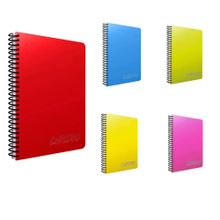 Gıpta Chromo A4 Spiralli PP Kapak 200 Yaprak Kareli Asorti Defter