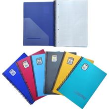 Gıpta Chromo Kareli 4'lü 120 Yp. A4 Spiralli Pp. Kapak Defter