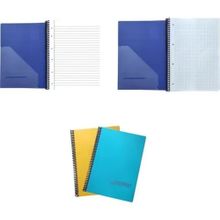 Gıpta Chromo Sipiralli Pp. Kapak 40 Yaprak A4 3 Çizgili 3 Kareli Defter