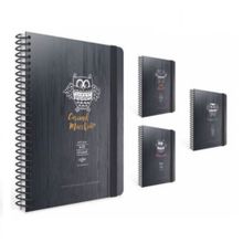 Gıpta Coffee Book Spiralli Sert Kapaklı 19x26 cm 120 Yapraklı Çizgili Defter