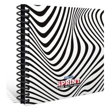Gıpta Dark Sprint Spiralli Ofset Plastik Kapak 21x22 50 Yaprak Çizgisiz Defter