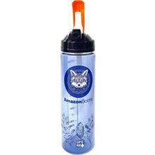 Gıpta Desenli 630 ml Amazon Tritan Pipetli Matara