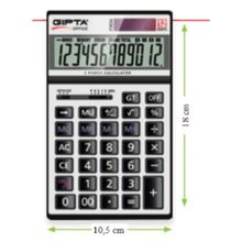 Gıpta F3034 Masaüstü 12 Hane Hesap Makinesi