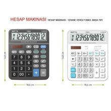 Gıpta F3049 12 Hane Masa Tipi Hesap Makinesi