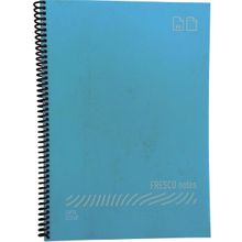 Gıpta Fresco Notes Eco Plastik Kapak A4 60 Yaprak Çizgili Spiralli Pastel Mavi Defter
