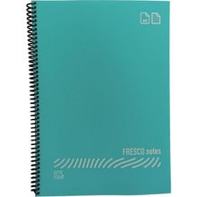 Gıpta Fresco Notes Eco Plastik Kapak A4 60 Yaprak Çizgili Spiralli Pastel Yeşil Defter