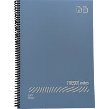 Gıpta Fresco Notes Eco Plastik Kapak A4 60 Yaprak Çizgili Spiralli Turkuaz Defter