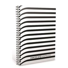 Gıpta Hope Ofset PP Kapak Kareli 100 Yaprak 18.5x26 cm 4'lü Spiralli Defter