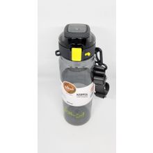 Gıpta K7561 Cool-J Well Siyah Askılı 900 ml Kilitli Tritan Matara